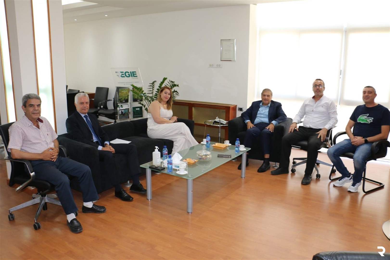 سقلاوي استقبل وفد بلدية دبل