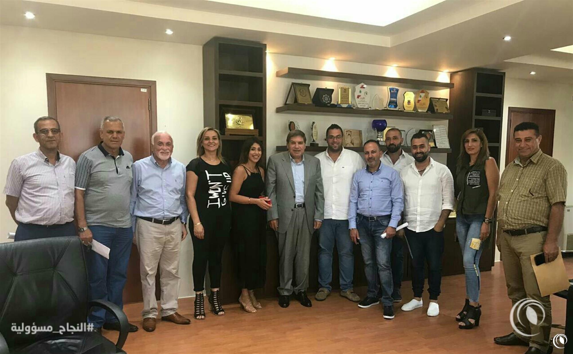 سقلاوي التقى وفداً من "الريجي" يشارك بدورة تدريبية في تركيا
