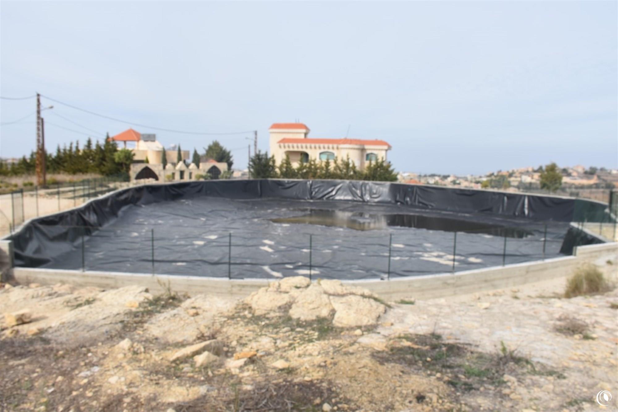 Haddatha benefits from Regie fund to construct pond for rainwater collection