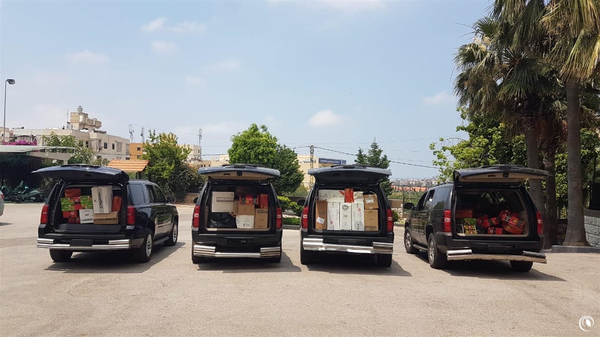 Regie confiscates smuggled tobacco products in Haret Hreik