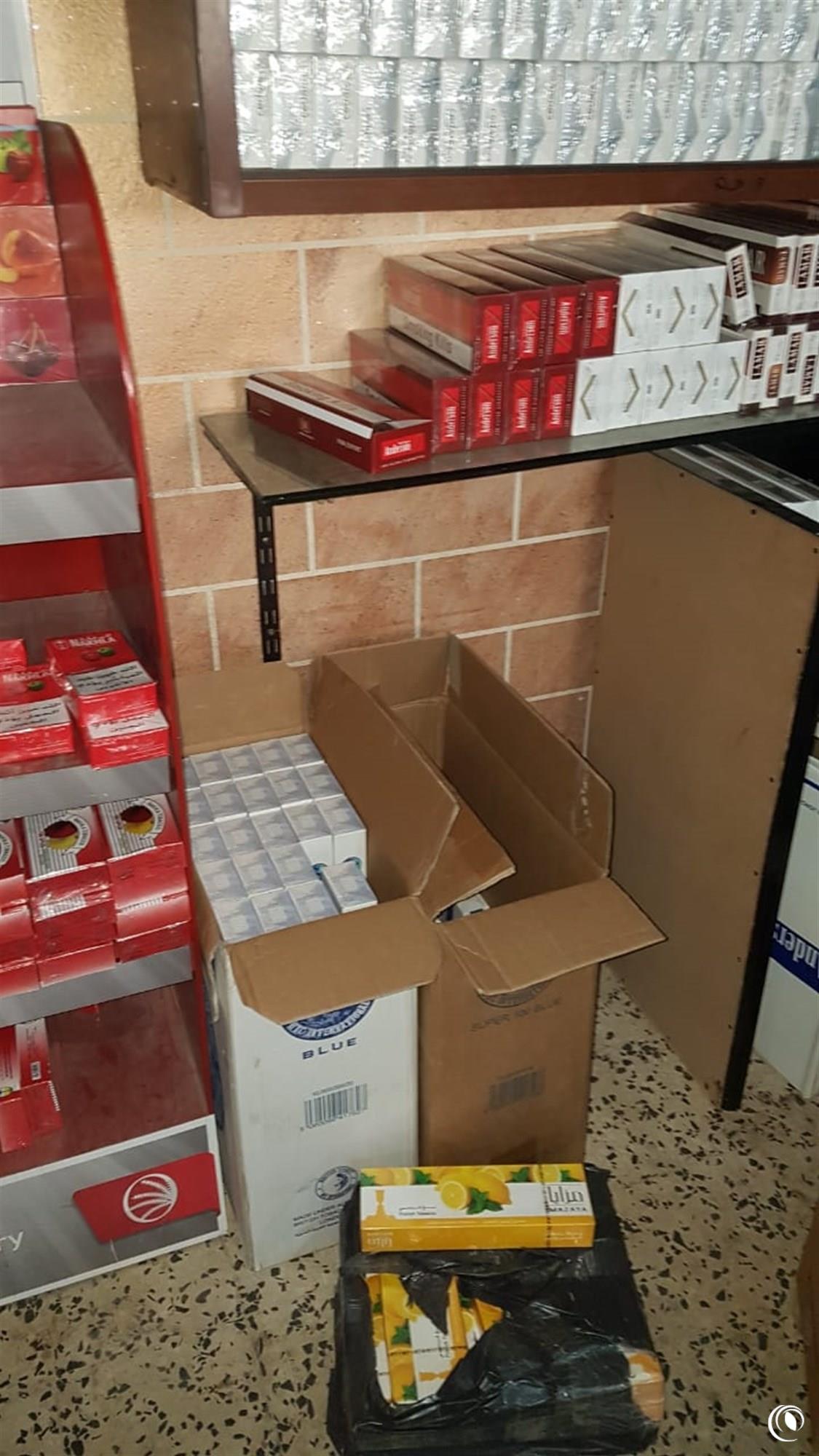 الريجي" ضبطت مواد تبغية مهرّبة ومقلّدة في  وادي خالد ومشتى حسن وببنين