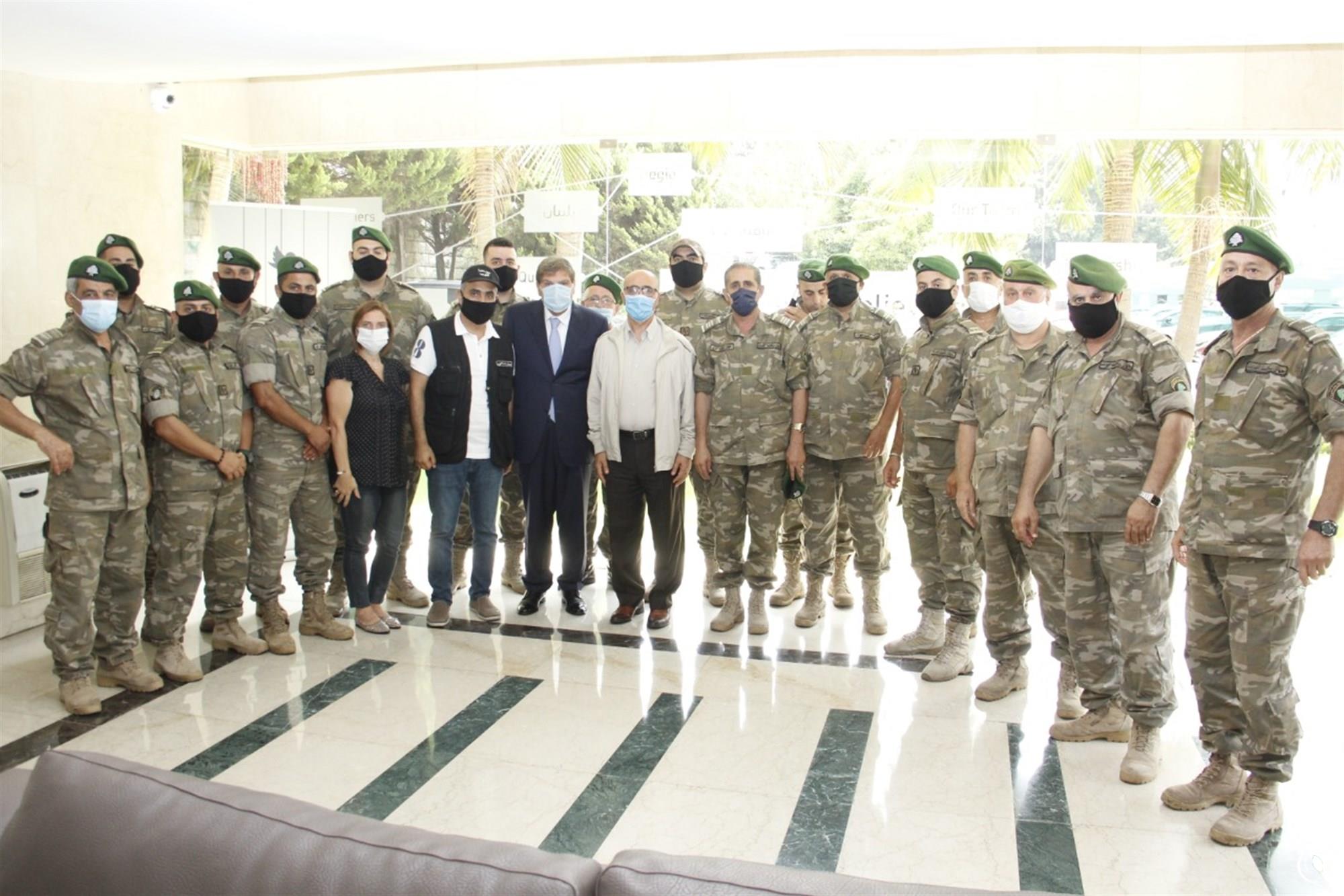 Regie honors Head and Members of the Anti-Smuggling Department