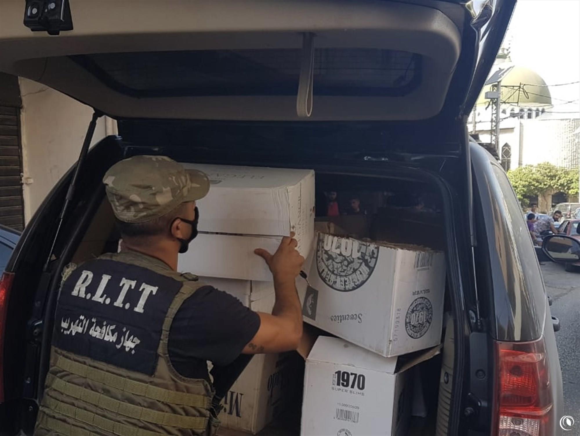 الريجي" صادرت في ببنين كميات مهربة من التبغ والتنباك المعسل