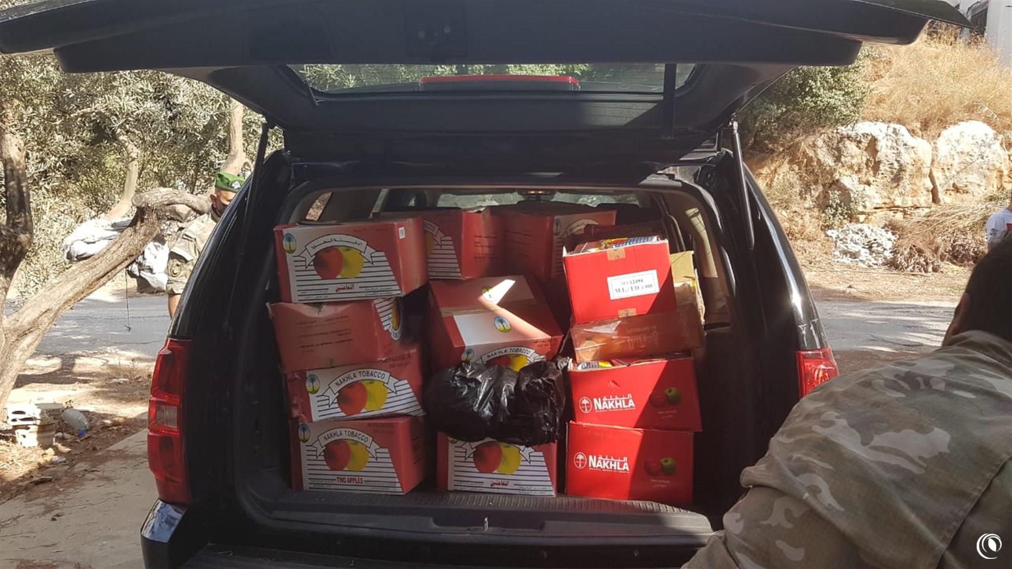 The Regie seized contraband Moassal products in Al Qoura