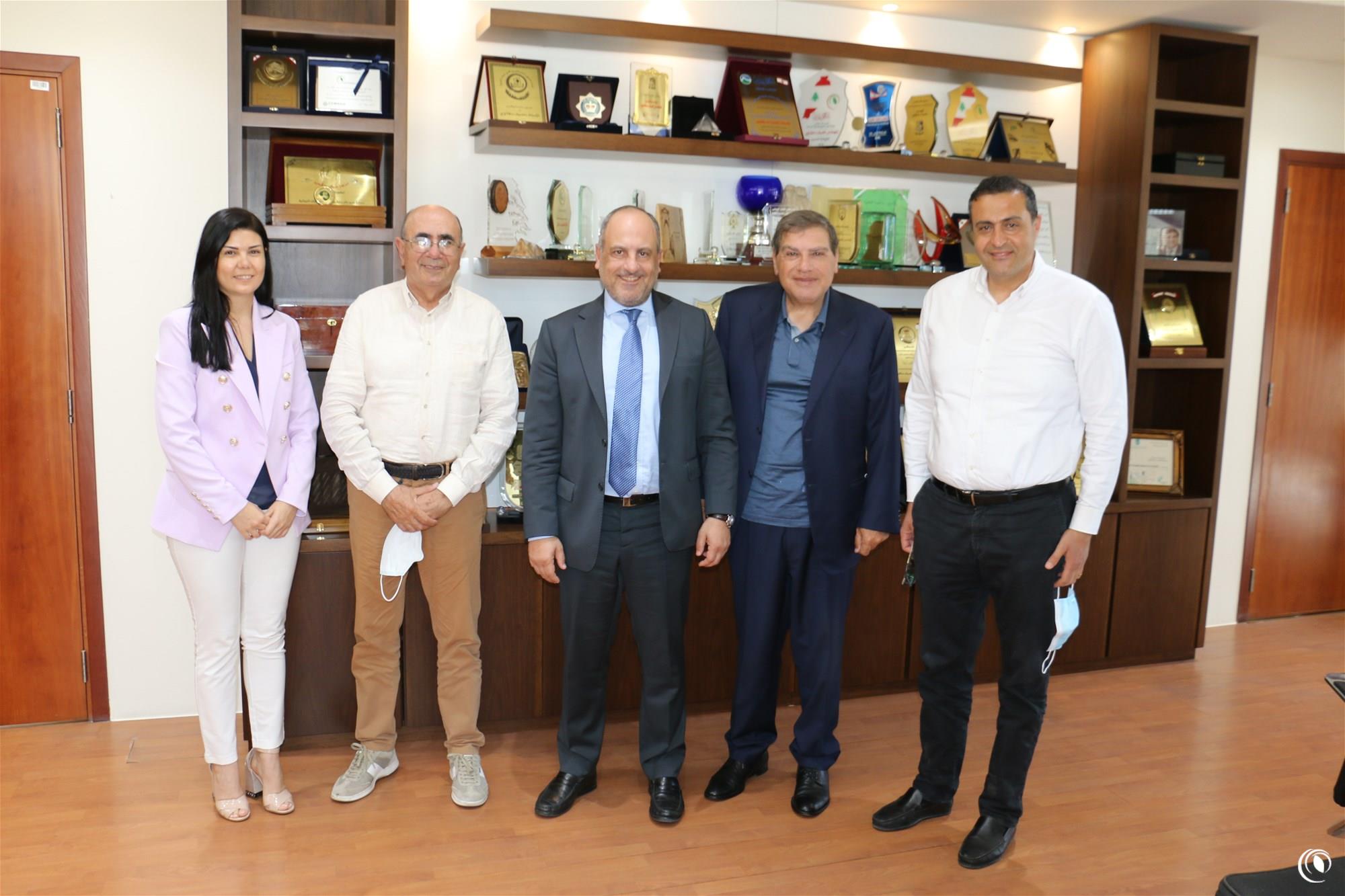 Deputy Pierre Abou Assi visits Regie