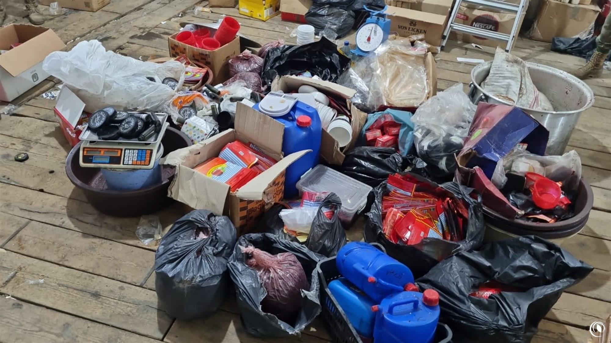 The Regie seized smuggled products in several areas