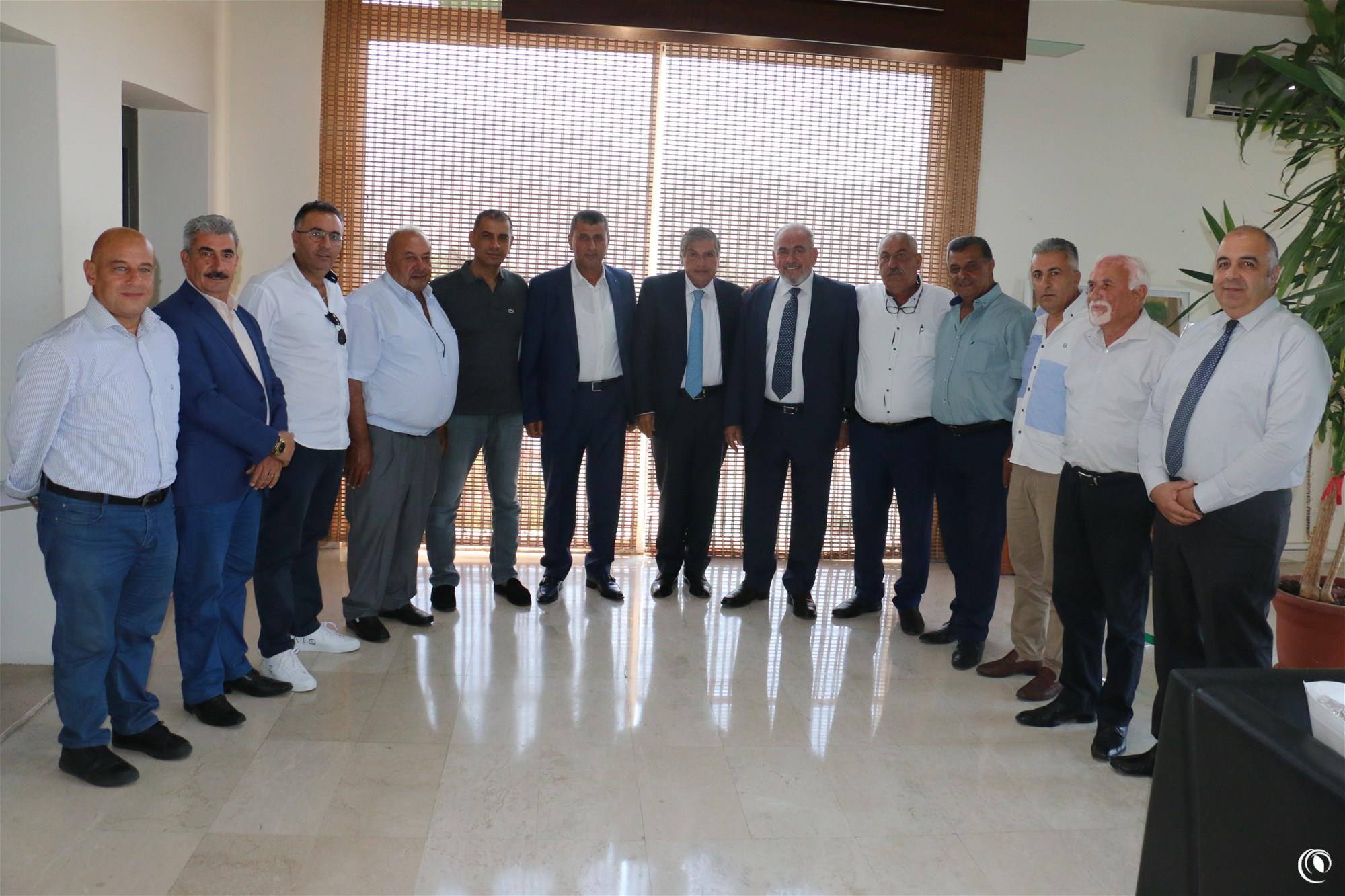Seklaoui discussed tobacco farming conditions with a delegation from Akkar unions of municipalities