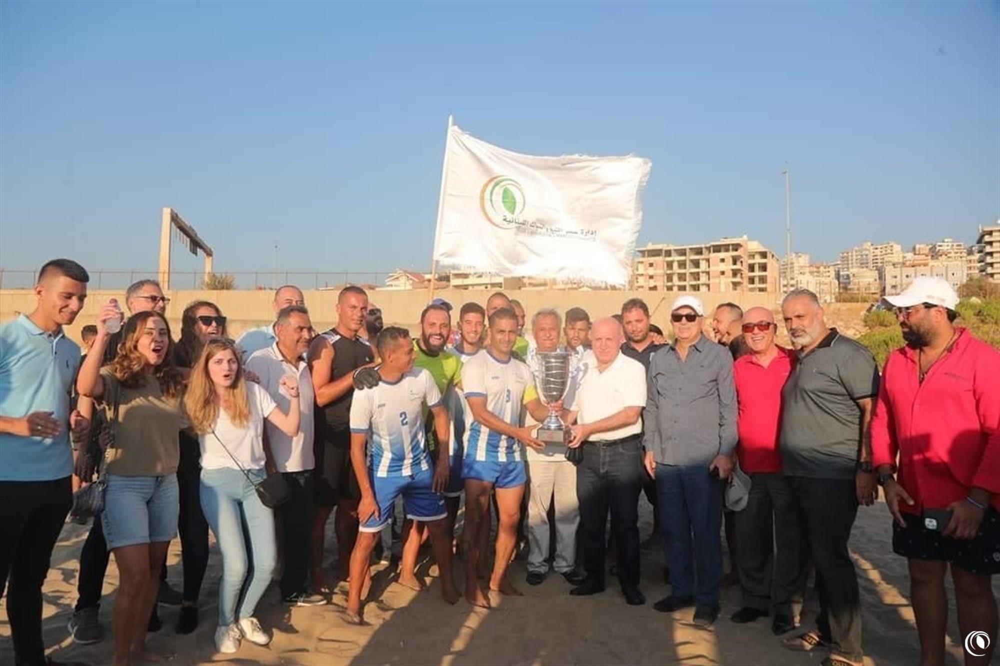 The Regie: Champion of beach football 