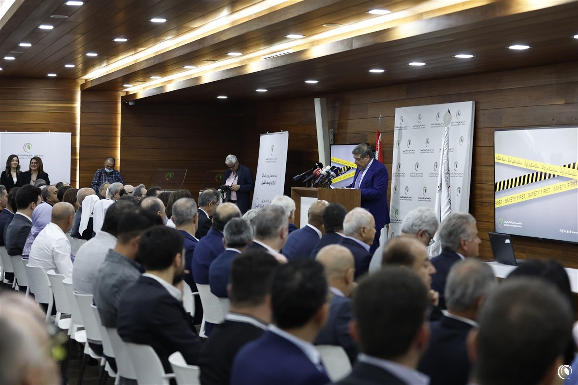 The Regie celebrates being the first public utility to receive the ISO certificate for Occupational Health and Safety