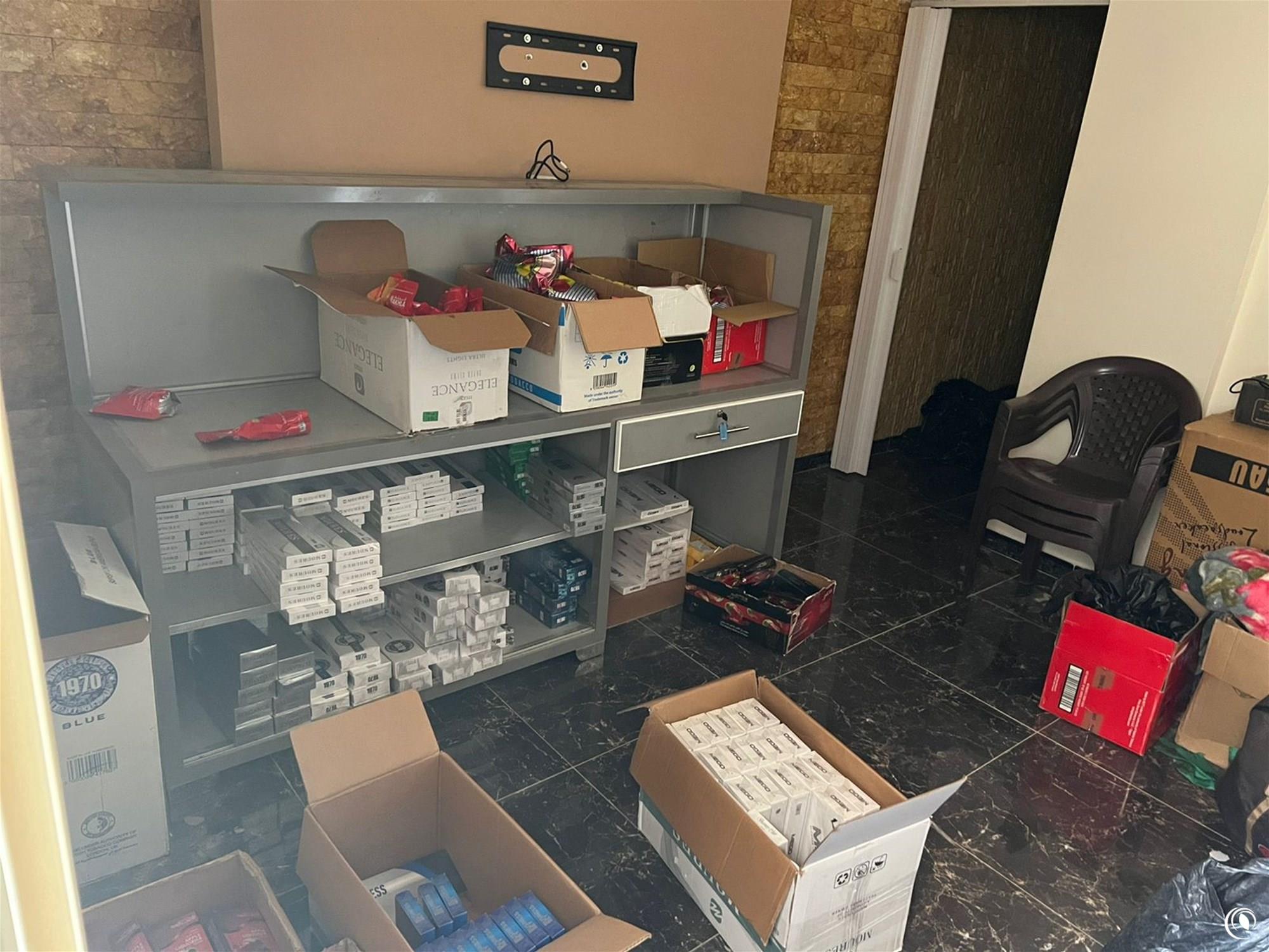 The Regie Continues to Seize Smuggled and Counterfeit Products 