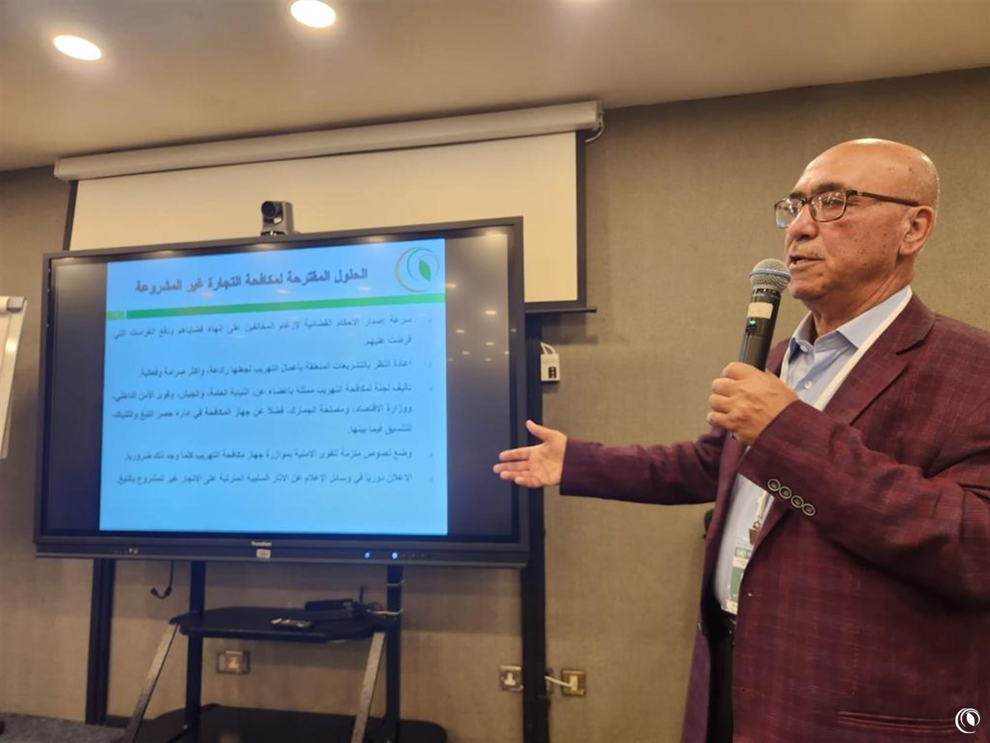 الريجي تشارك في ورشة تدريبية مع الامم المتحدة للمخدرات والجريمة ونظام مراقبة الحاويات حول مكافحة التهريب