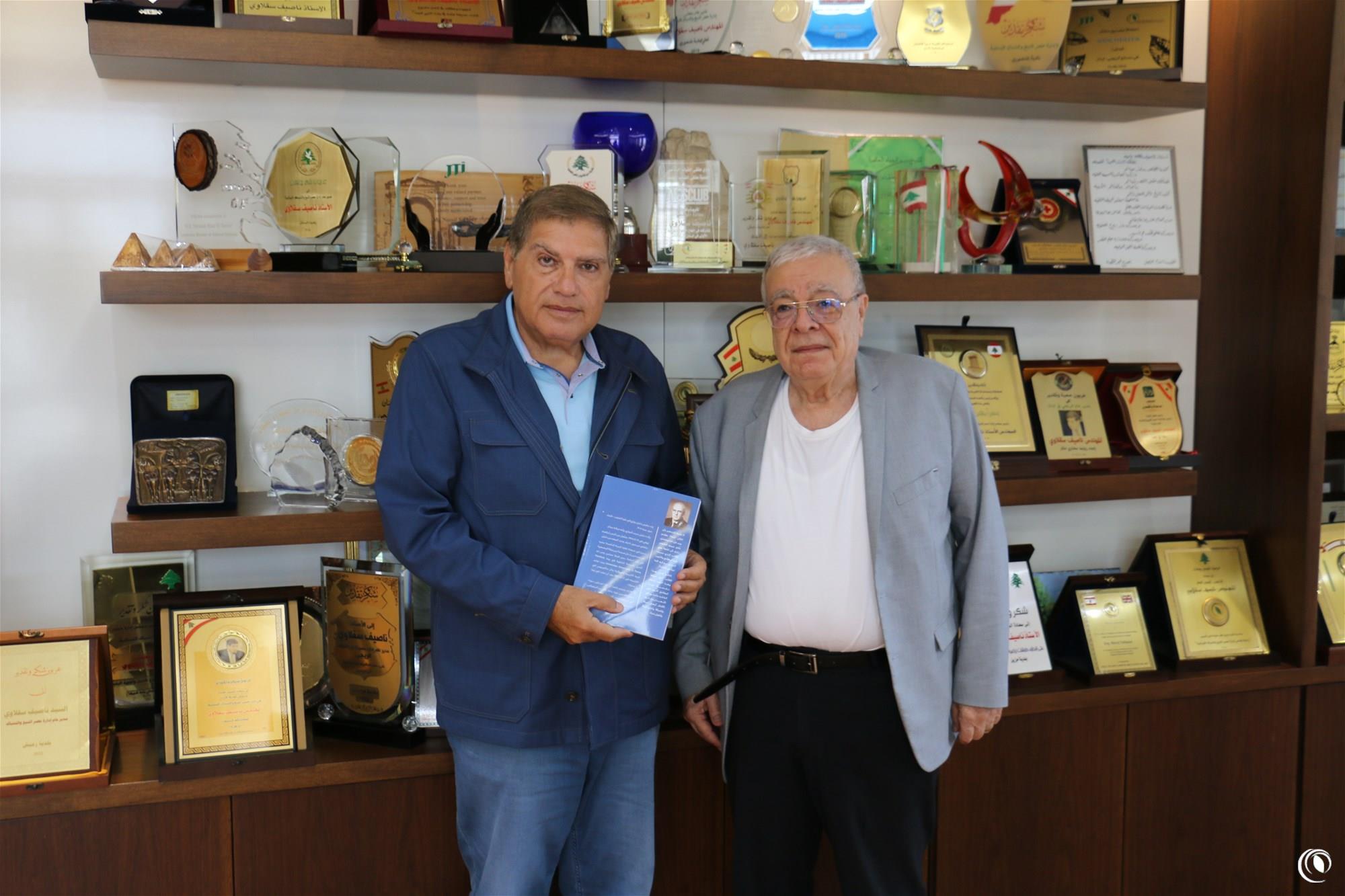 المهندس خليل بواري في ضيافة مدير الريجي 