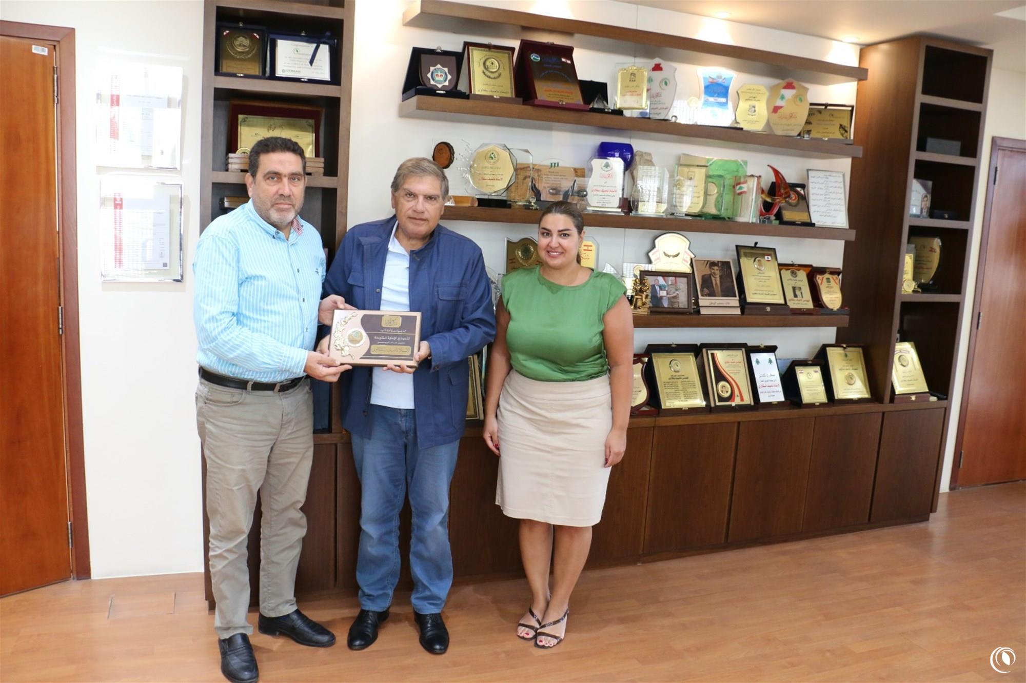 Deir Qanoun al-Nahr Municipality Head Visits the Regie 