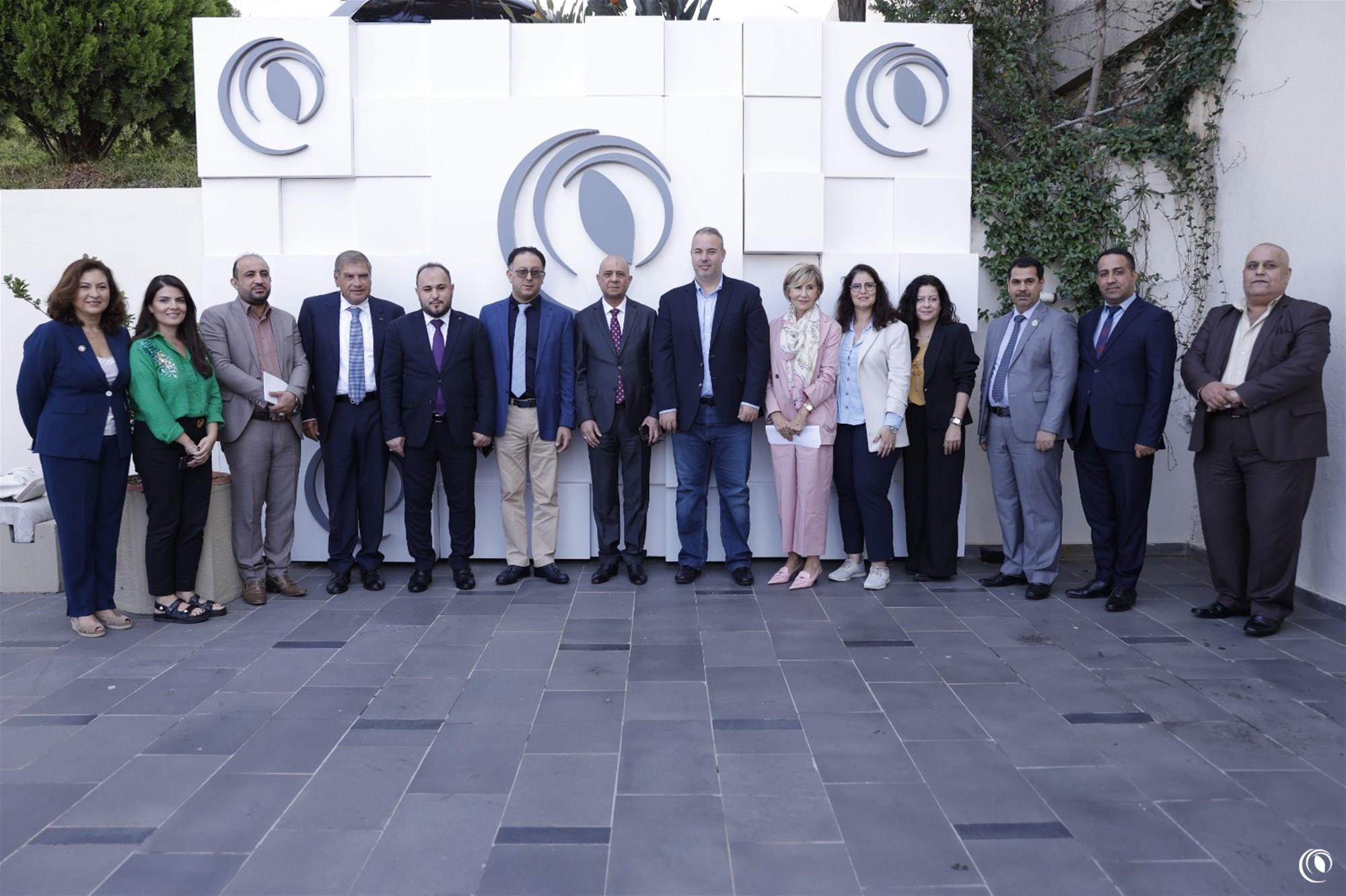 The Regie Hosts Iraqi Ministry of Finance Delegation in the Context of a Training Program in Collaboration with the Basil Fuleihan Institute