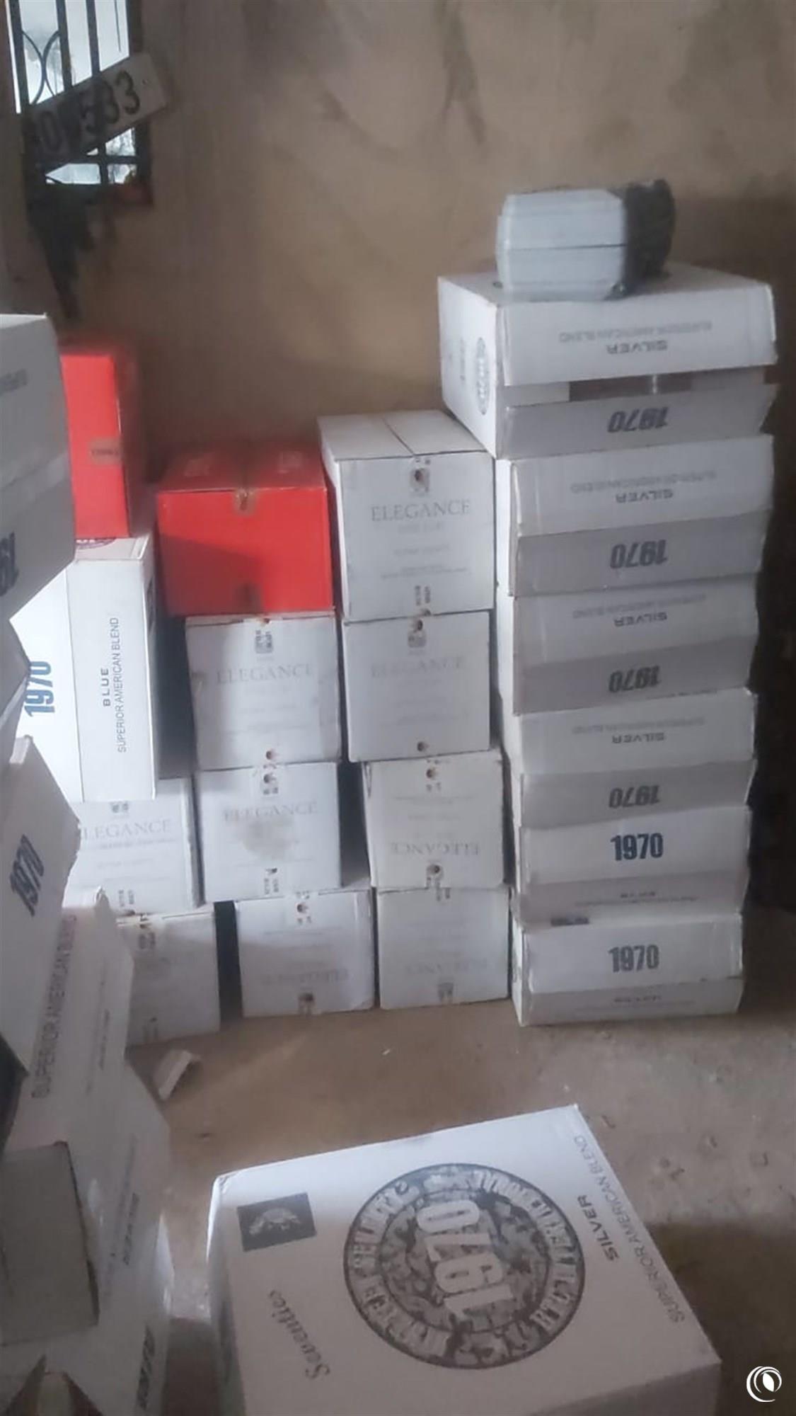 "الريجي" ضبطت منتجات تبغية مهرّبة ومزوّرة.