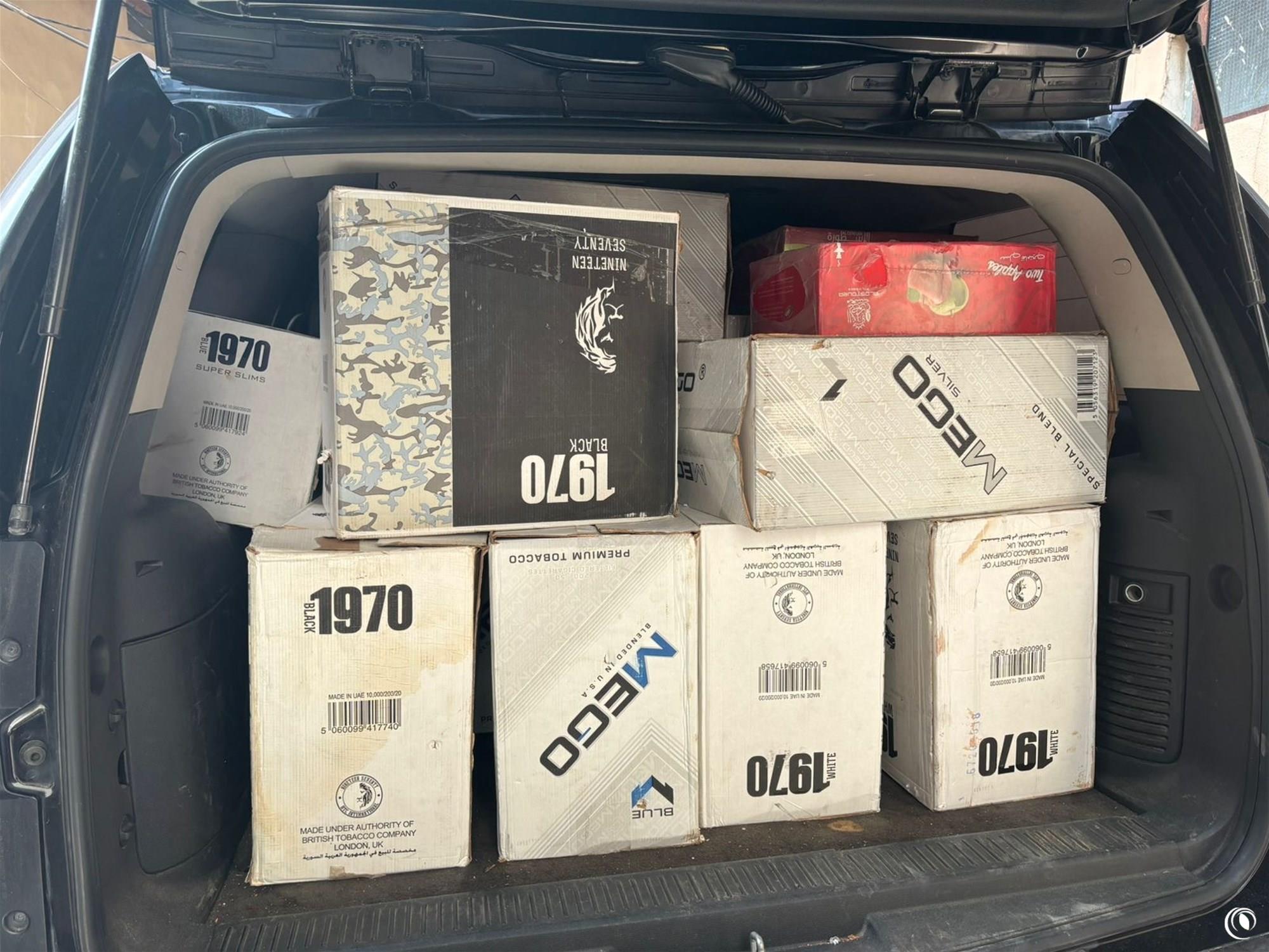 "الريجي" ضبطت منتجات تبغية مهرّبة ومزوّرة