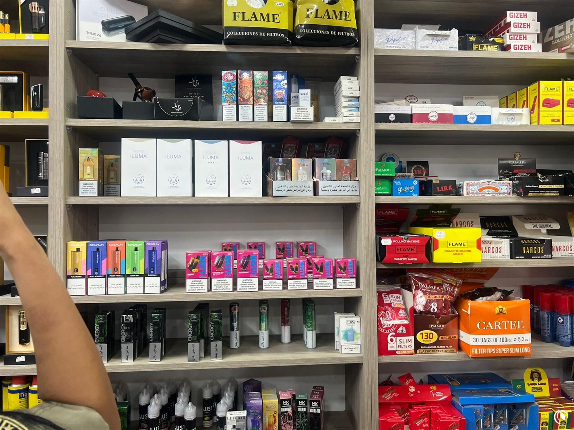 الريجي ضبطت منتجات مهربة ومزورة