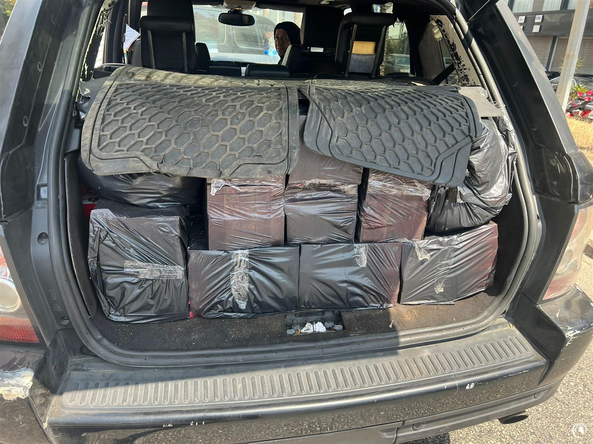 "الريجي" ضبطت منتجات تبغية مزورة في الدورة.