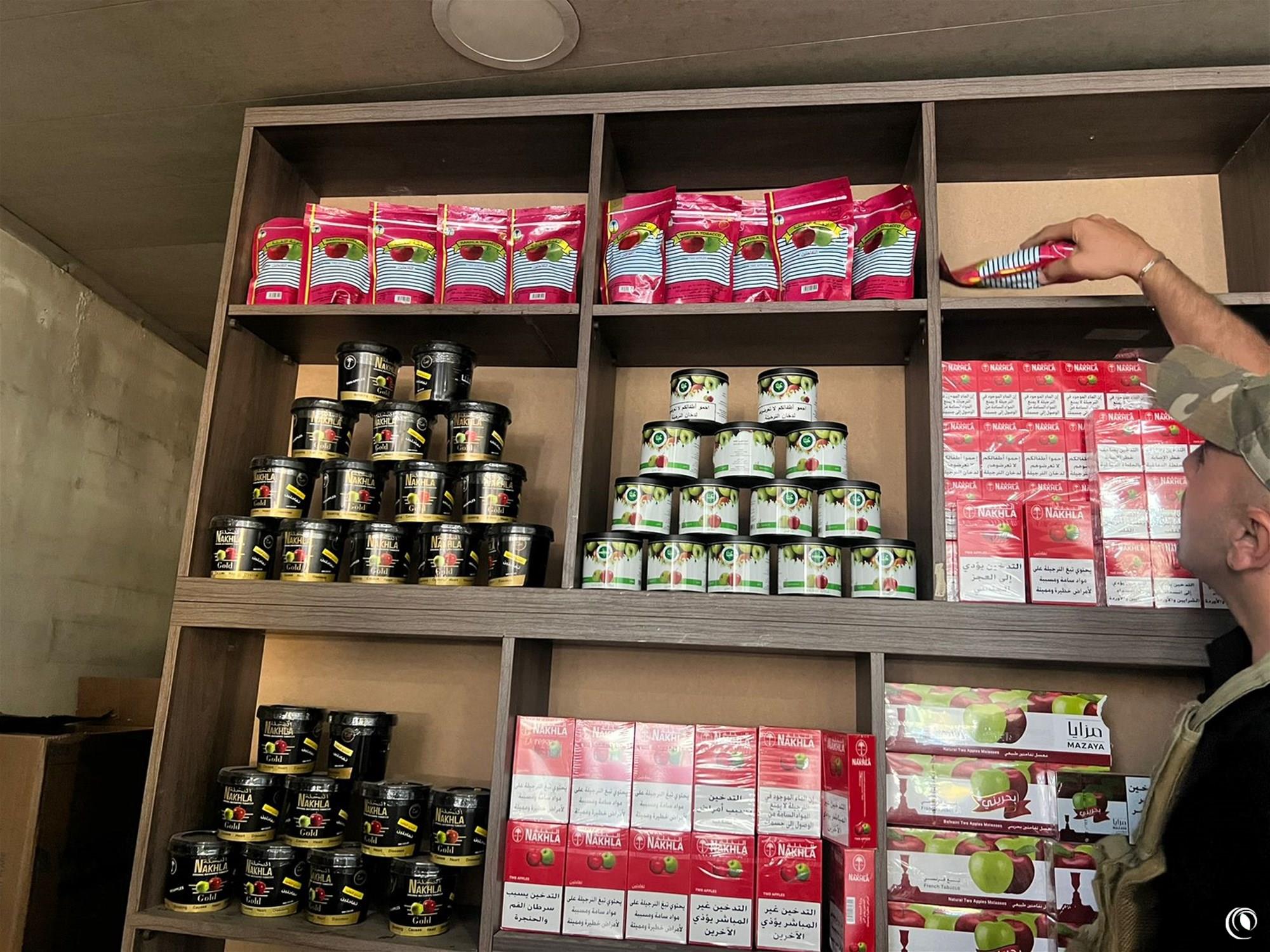 "الريجي" ضبطت في بعلبك الهرمل منتجات تبغية مهرّبة ومزورة