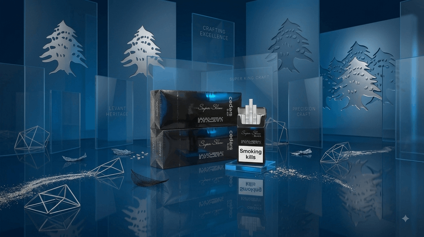  Cedars Super Slim Black