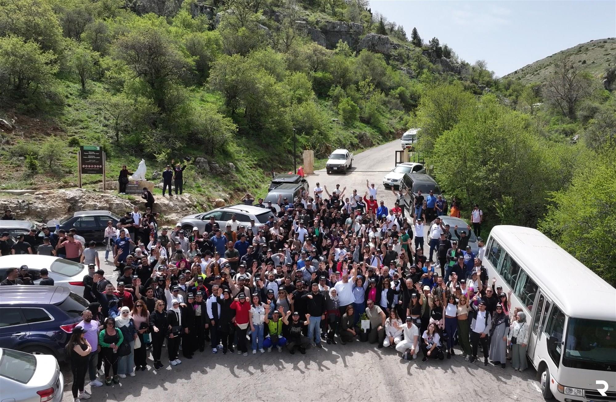 ​ Regie marks Labor Day and 90th anniversary with hike and cedar planting in Horsh Ehden Reserve ​