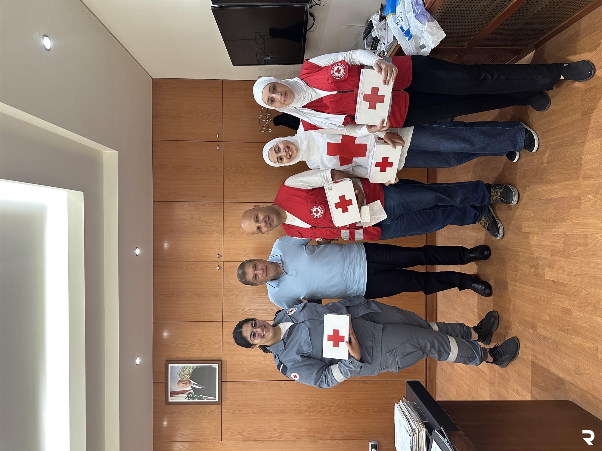 Regie supports the Red Cross as part of its commitment to humanitarian and relief efforts 