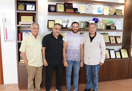 سقلاوي يستقبل ممثل لبنان في بطولة العالم لرفع الاثقال